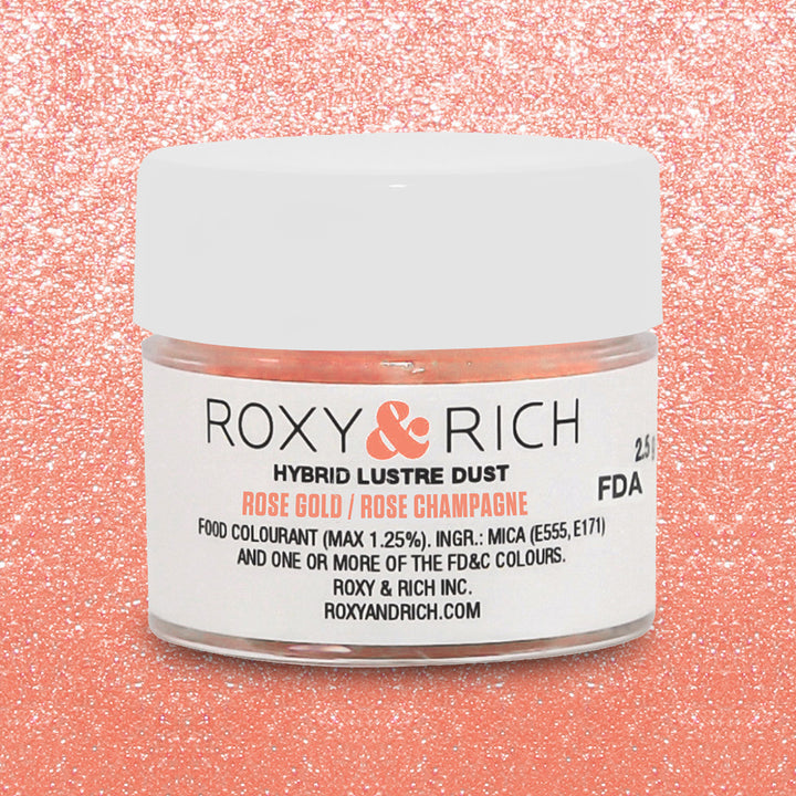 Rose Gold Edible Luster Dust