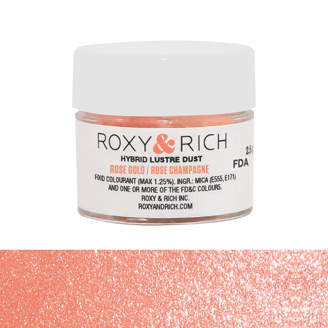 Rose Gold Edible Luster Dust