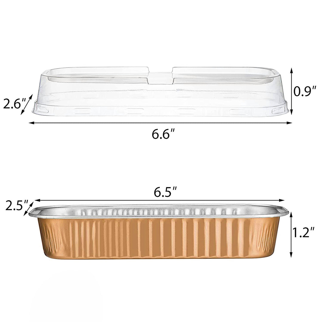 Rose Gold Narrow Pan with Lid