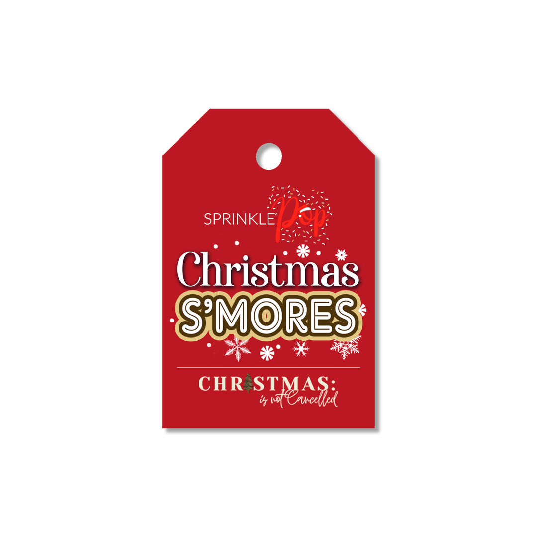Free Christmas S'mores Tags - Ready To Print