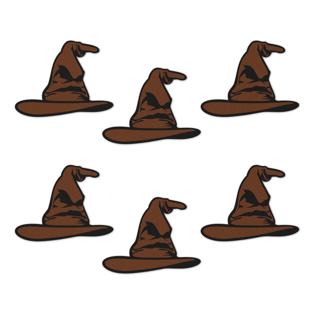 Wizard Hat Edible Cupcake Toppers
