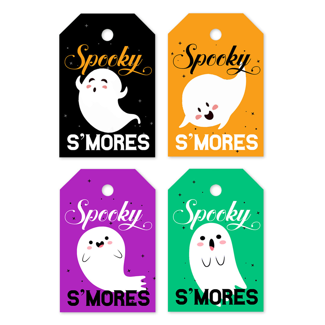 Free Spooky S’mores Halloween Tags - Ready To Print