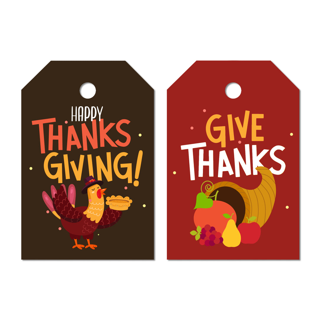 Free Thanksgiving Tags - Ready To Print