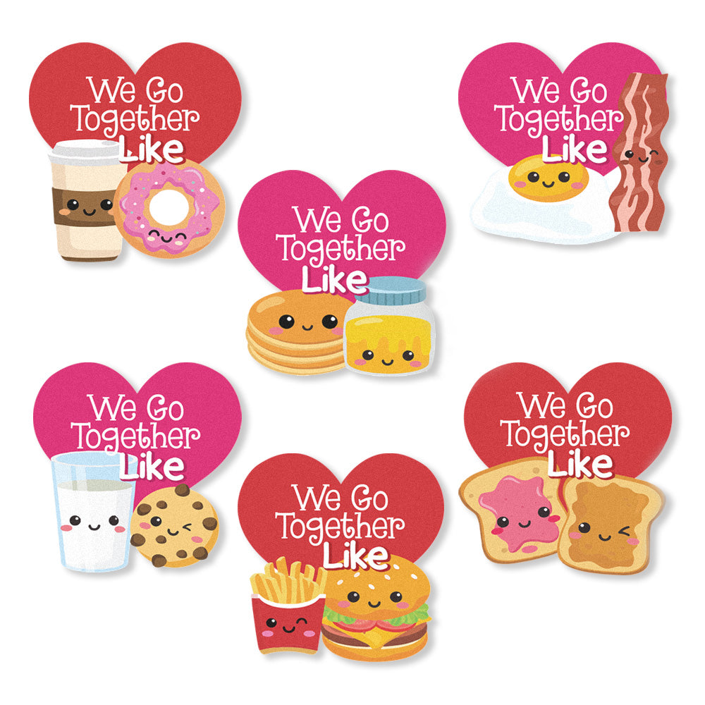 We Go Together Edible Cupcake Toppers