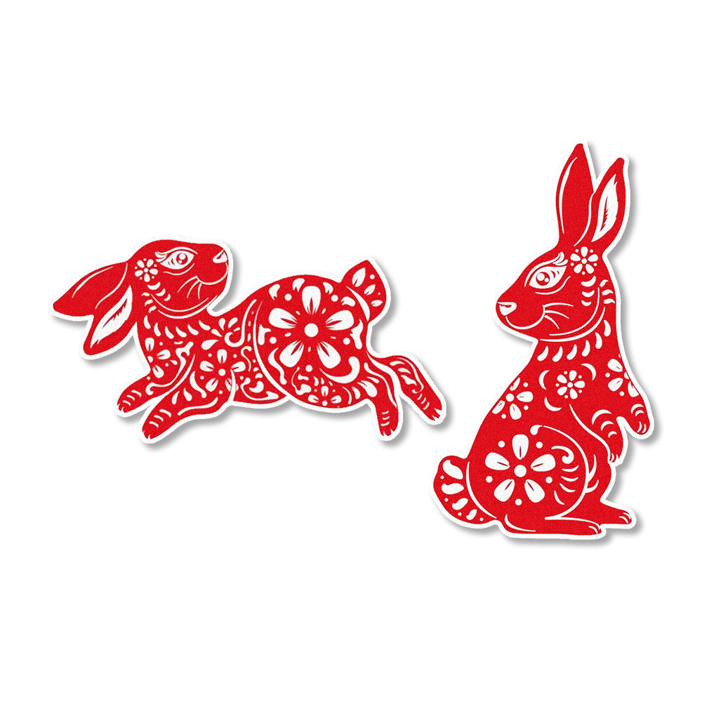 Year Of The Rabbit Edible Cupcake Toppers