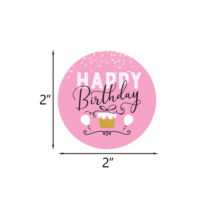 Happy Birthday - Sticker Set