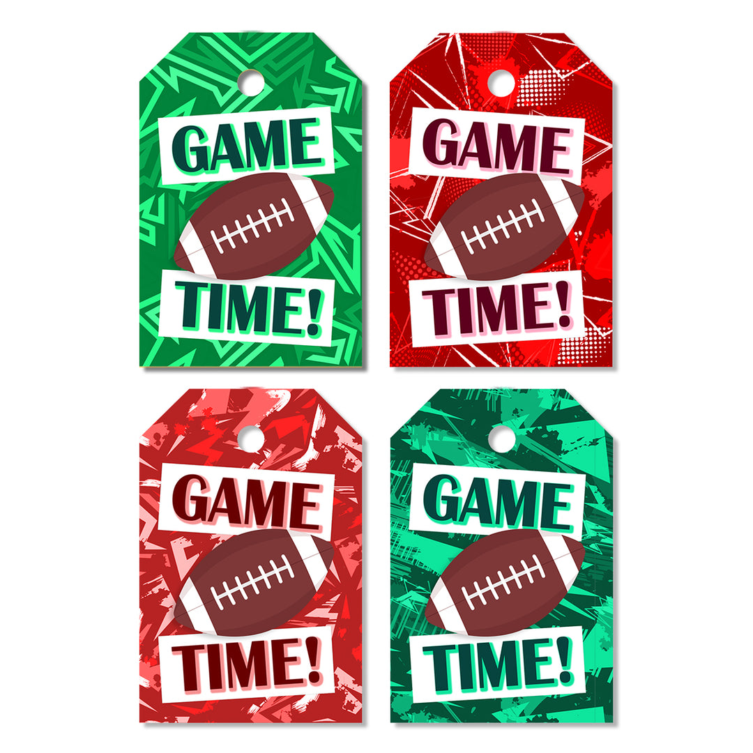 Free Football Tags - Ready To Print