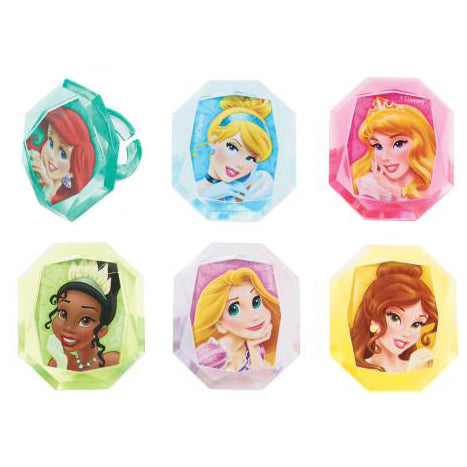 Disney Princess Gemstone Princesses Cupcake Rings