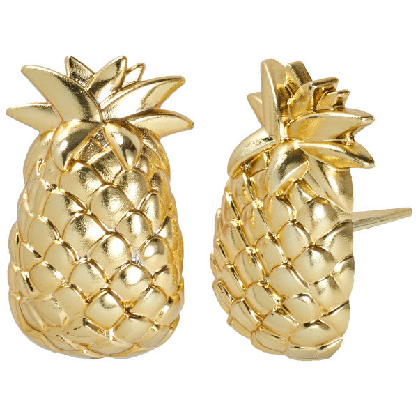 Gold Pineapple Dessert Toppers