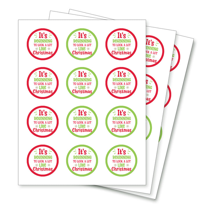 It's Beginning To Look A Lot Like Christmas - Sticker Set