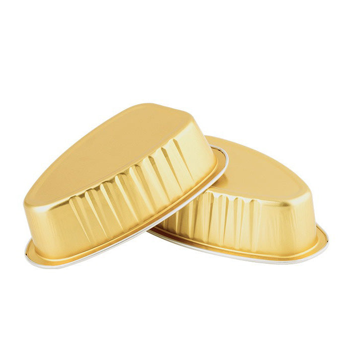 Gold Mini Triangle Pans with Lids